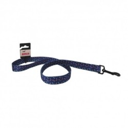 Bold Correa Blue Semicircle Para Perros