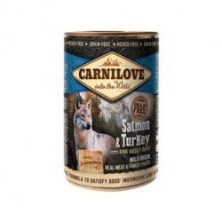 Carnilove Adult Salmón & Turkey Latas Para Perro Con Salmón Y Pavo