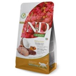 Farmina ND Cat Quinoa Grain free Skin Coat Codorniz pienso para gatos