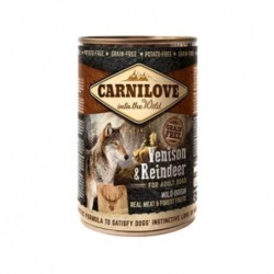 Carnilove Adult Venison & Reindeer Latas Para Perro Con Venado Y Reno