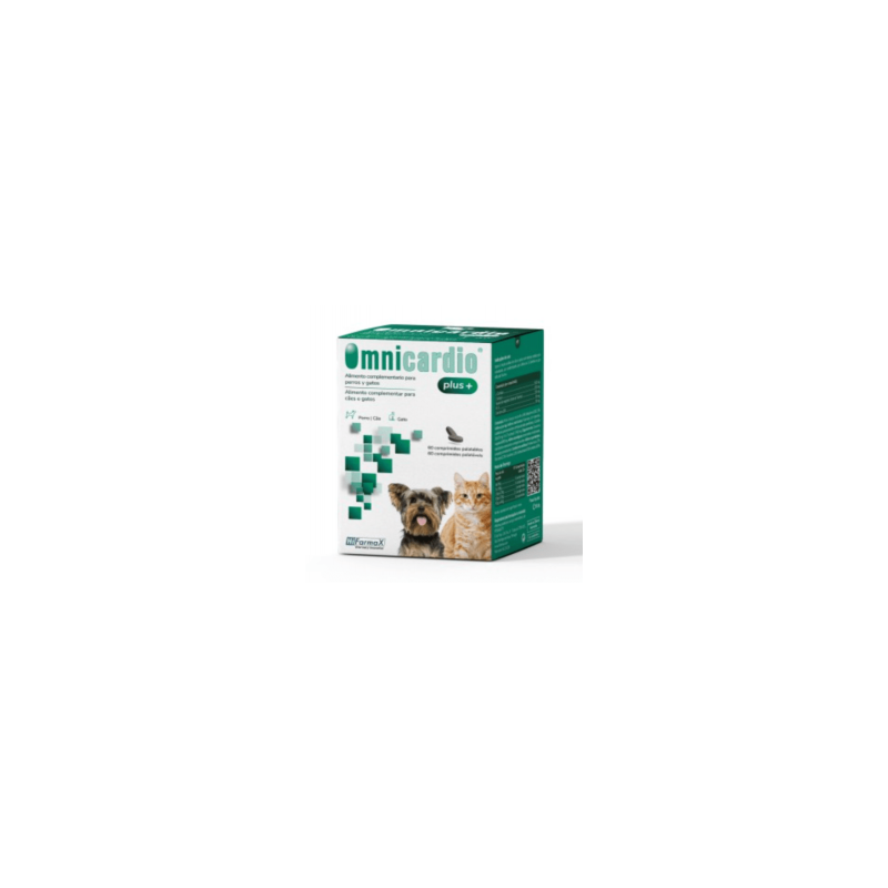 Hifarmax Hifarmax omnicardio plus perros y gatos. Comprimidos