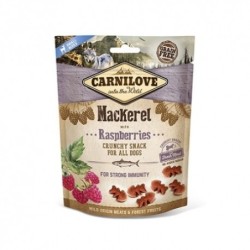 Carnilove Snack Crunchy Para Perros Con Caballa Y Frambuesa