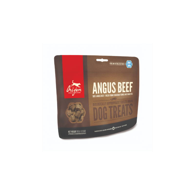 Orijen Black Angus Beef dog treats premios para perros