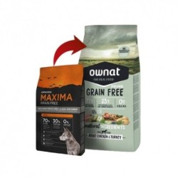 Ownat Prime Grain Free ADULT CHICKEN & TURKEY pienso para perros