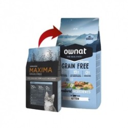 Ownat Prime Grain Free KITTEN CHICKEN & TURKEY pienso para gatitos