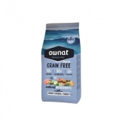 Ownat Prime Grain Free Senior pollo & pavo pienso para perros