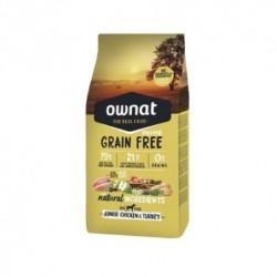 Ownat Prime Grain Free JUNIOR CHICKEN & TURKEY pienso para cachorros