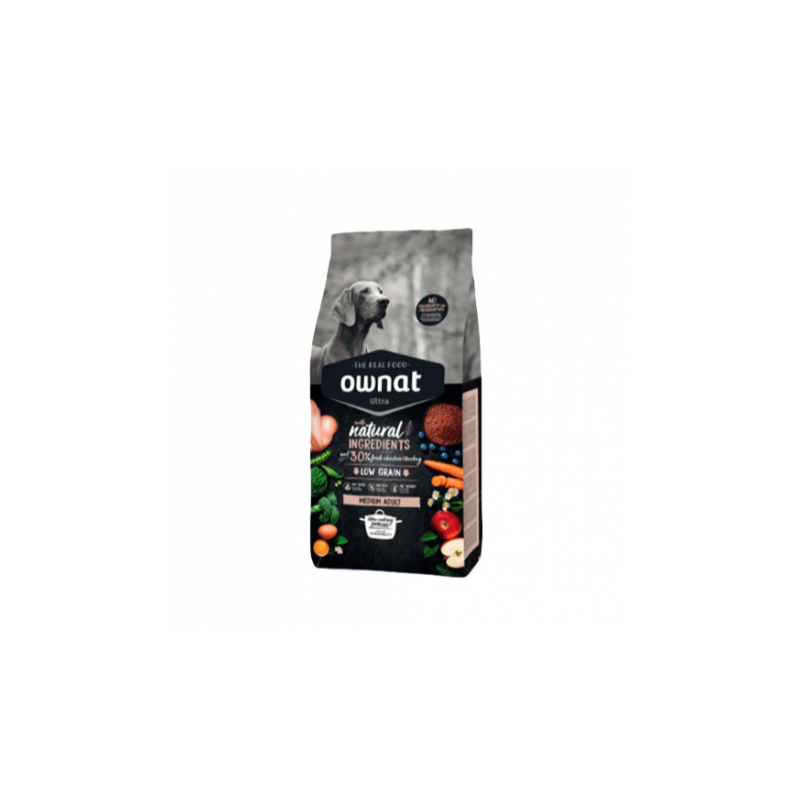 Ownat ULTRA Medium Adult pienso para perros de razas medianas