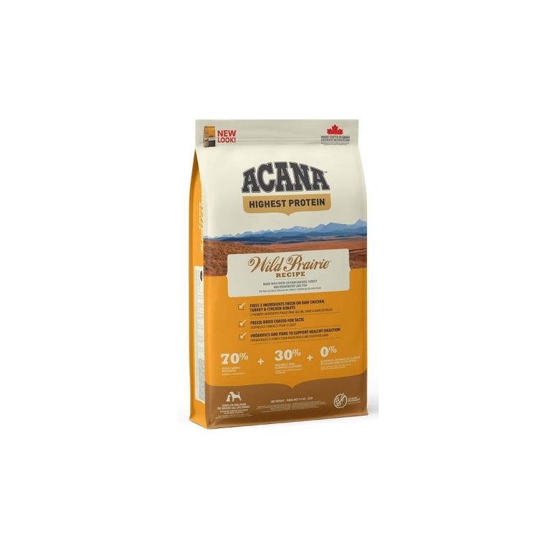 Acana Wild Prairie Harvest pienso para perros (sin cereales)