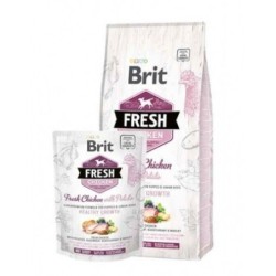 Brit fresh puppy healthy growth pollo patata comida para perros