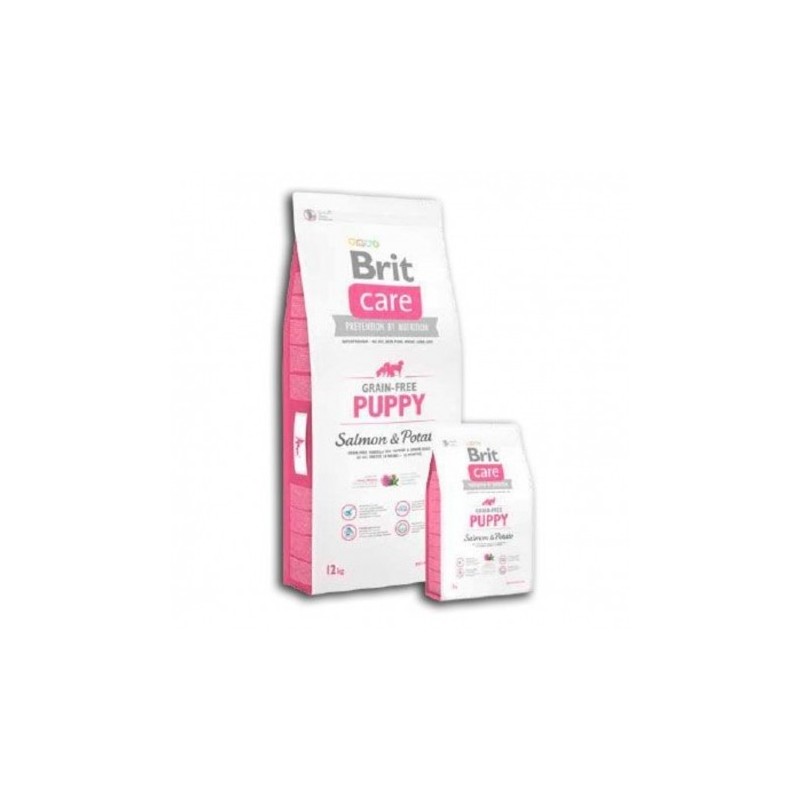 Brit care puppy salmon alimentación y patata para perros