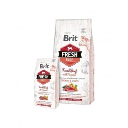 Brit fresh puppy large growth joints ternera calabaza comida para perros