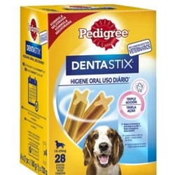 Dentastix para perros medianos 10 a 25 kg. Pedrigree barritas dentales