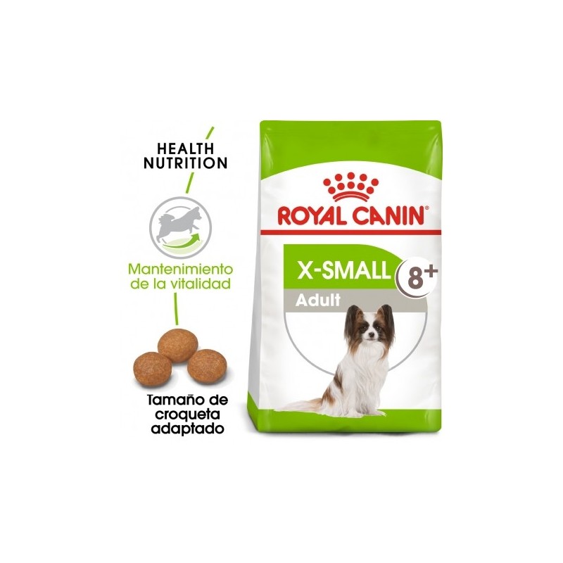 Royal canin X-small Mature +8 pienso para perros mini/toy