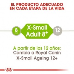 Royal canin X-small Mature +8 pienso para perros mini/toy