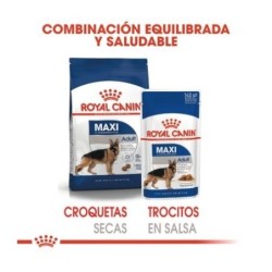 Royal Canin Maxi Adult pienso para perro adulto raza grande, Peso 15 + 3 Kg ¡Gratis!