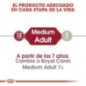 Foto 4 de Royal Canin Medium Adult pienso para perro de raza mediana, Peso 15 + 3 Kg ¡Gratis!