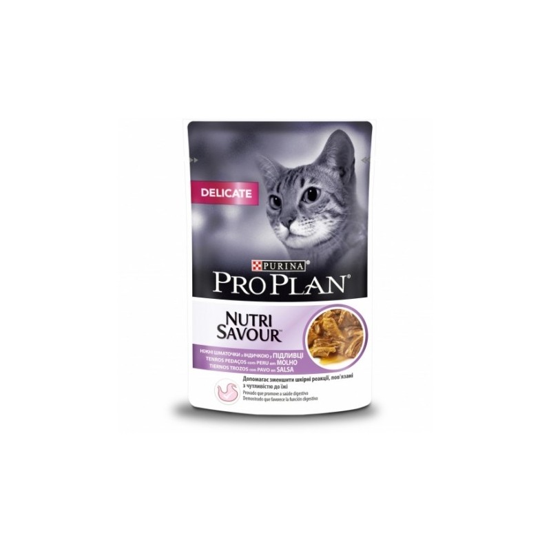 PRO PLAN Gato DELICATE Pavo en Salsa 85g