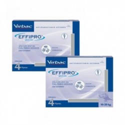 Effipro Spot On Pack Ahorro 8 pipetas para perros medianos (10-20kg)