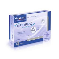 Effipro Spot On Pack Ahorro 8 pipetas para perros medianos (10-20kg)