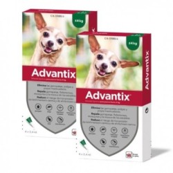 Advantix Pack Ahorro 8 pipetas para perros mini (0-4KG)