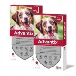 Advantix Pack Ahorro 8 pipetas para perros medianos (10-25kg)