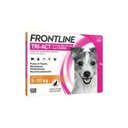 Frontline Tri-Act Pack Ahorro 6 pipetas para perros pequeños (5-10KG)