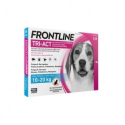 Frontline Tri-Act Pack Ahorro 6 pipetas para perros medianos (10-20KG)