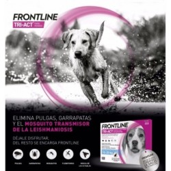 Frontline Tri-Act Pack Ahorro 6 pipetas para perros medianos (10-20KG)