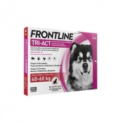 Frontline Tri-Act Pack Ahorro 6 pipetas para perros gigantes (40-60KG)