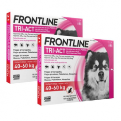 Frontline Tri-Act Pack Ahorro 6 pipetas para perros gigantes (40-60KG)