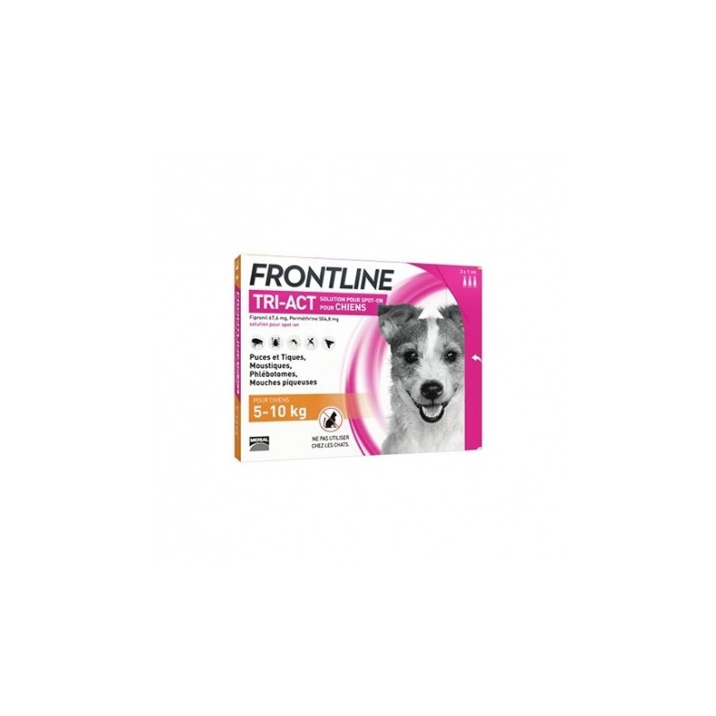 Frontline Tri-Act 5-10 KG