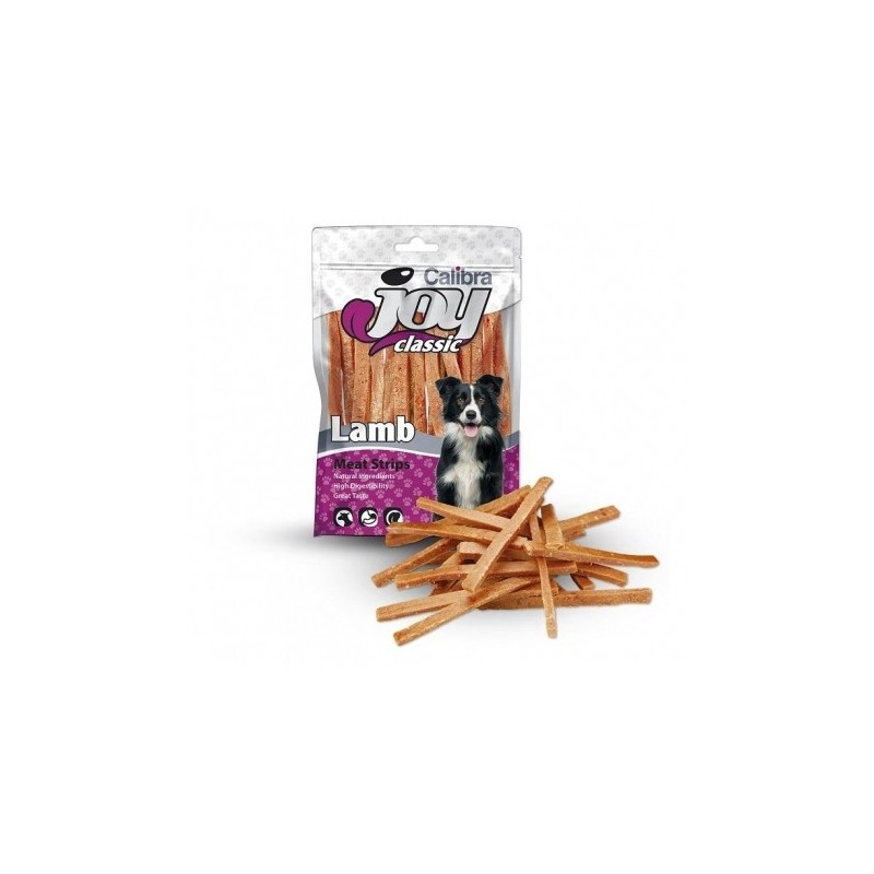 Calibra joy dog classic strips cordero golosinas para perros