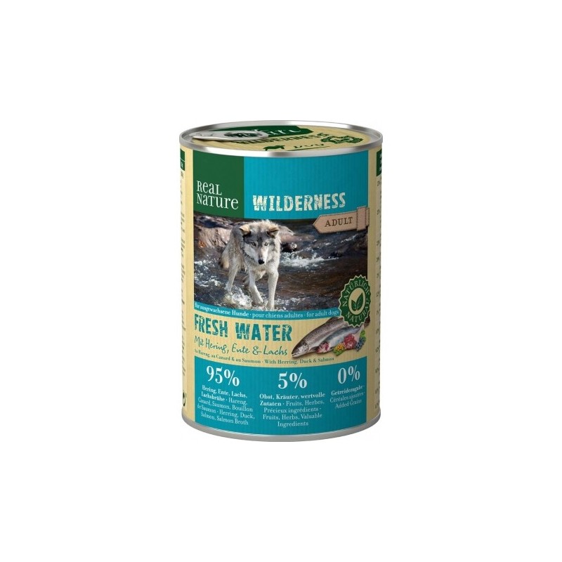 Real Nature Wilderness Latas Perros Adultos Pescado