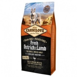 Carnilove Adult Fresh Ostrich & Lamb Para Perros Pequeños Con Avestruz Y Cordero