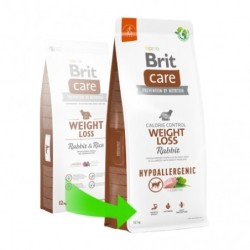 Brit care weight loss conejo comida para perros