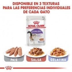 Royal Canin Sterilised Pouch (in loaf) 85 gr. Comida húmeda gatos esterilizados