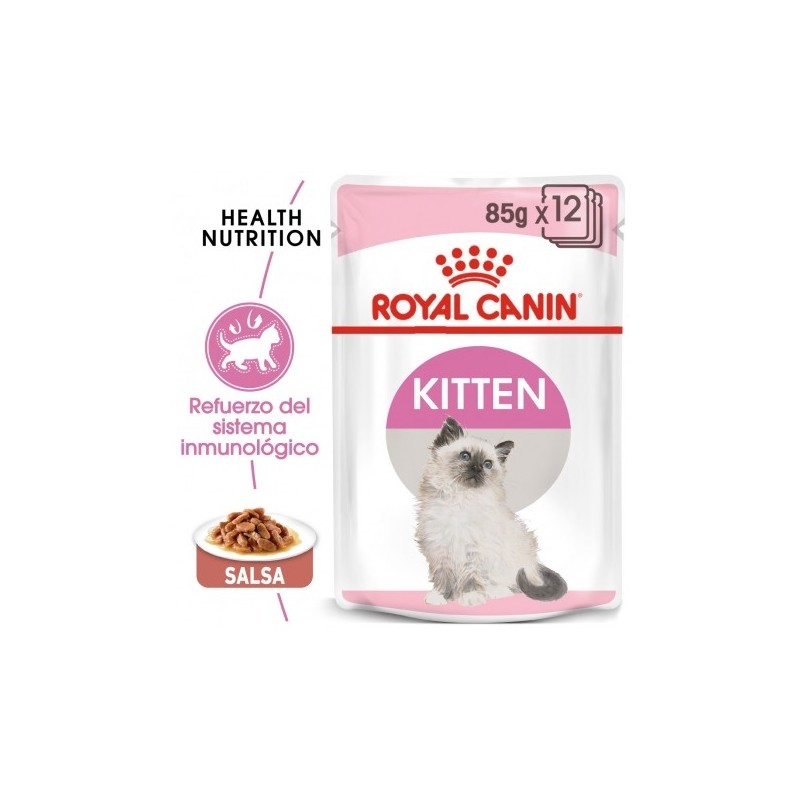 Royal Canin Kitten comida húmeda en salsa para gatitos