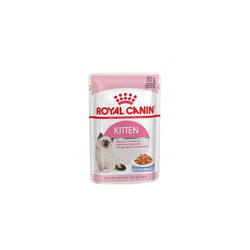 Royal Canin Kitten Pouch ( Jelly ) 85gr. Comida húmeda gatitos.