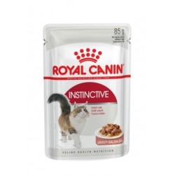 Royal Canin Instinctive (en Salsa) Pouch 85gr. Comida húmeda para gato adulto