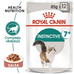 Royal canin Instinctive +7 comida húmeda para gatos sénior