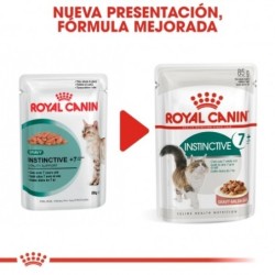 Royal canin Instinctive +7 comida húmeda para gatos sénior