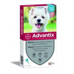 Advantix 4-10 KG Pipeta Antiparasitaria para perros. Pulga