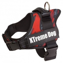 Arnés para perros Xtreme Dog Camo Rojo