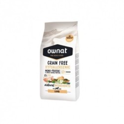 Ownat grain free hypoallergenic pienso para perros de cordero