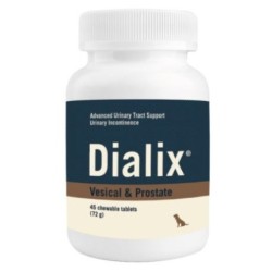 Dialix V para perros. Incontinencia urinaria y prostatitis