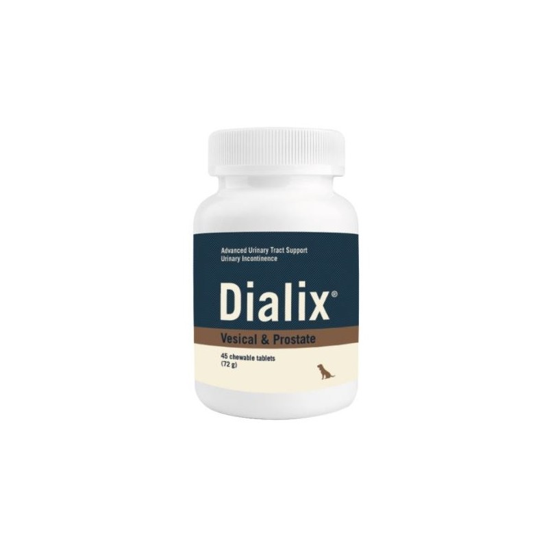 Dialix V para perros. Incontinencia urinaria y prostatitis