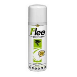 Flee spray 400 mls. Antiparasitario ambiental pulgas y ácaros.