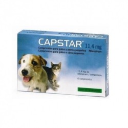 Elanco Capstar 1-11 Kg para Perros Pequeños y Gatos