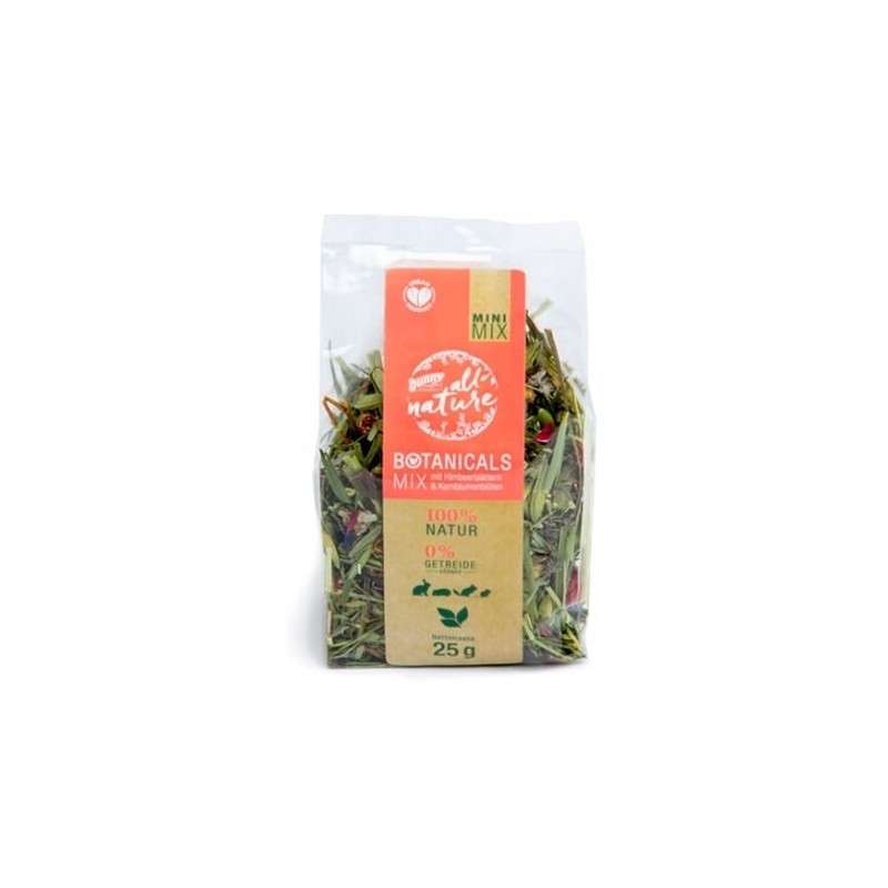 Bunny Botanicals Mini Mix Frambuesa Flor Aciano 5x25 g